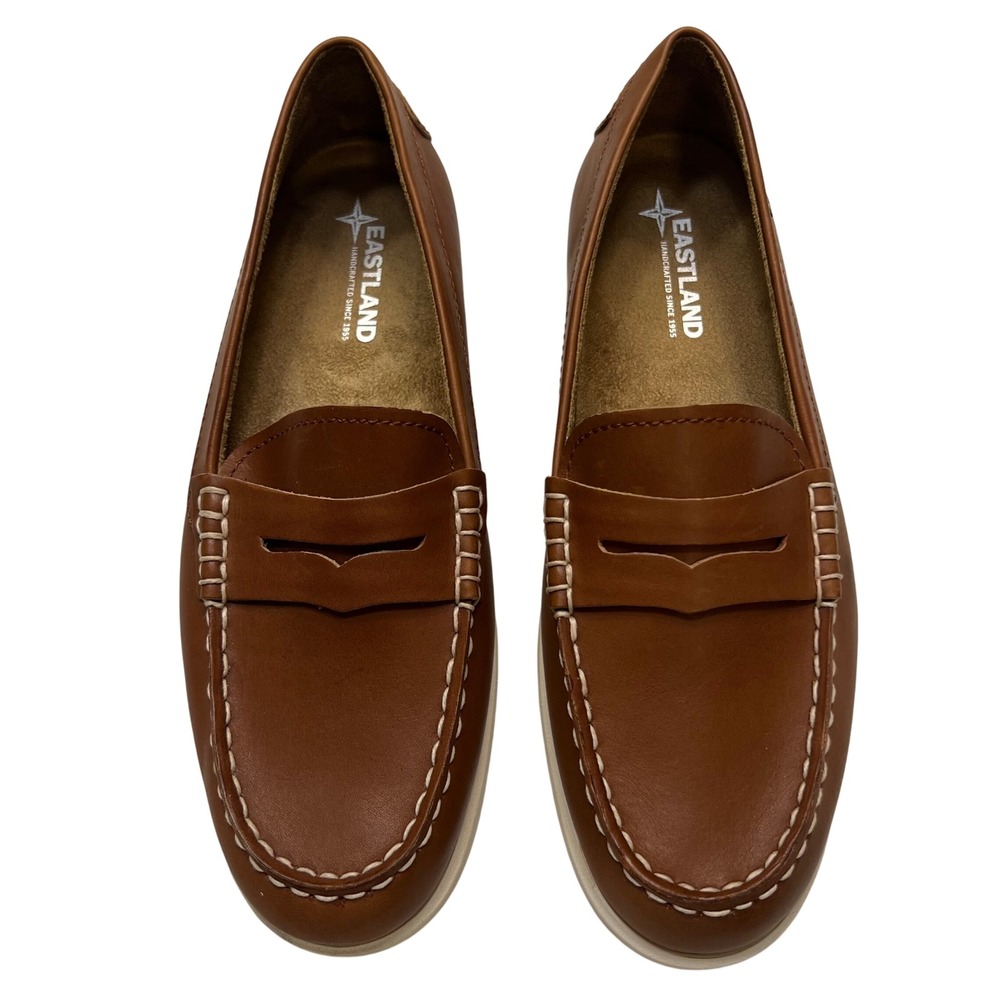 Eastland Women's Tan Leather‎ Loafers